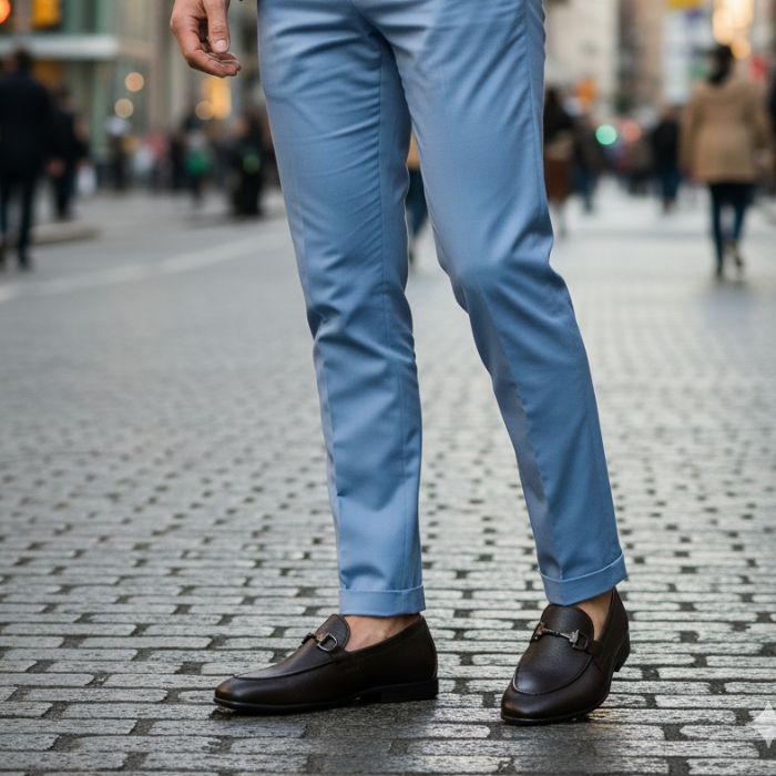 Men’s Brown Stallion Leather Shoes